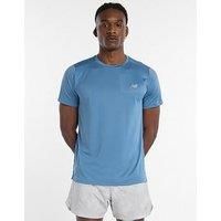 New Balance Mens Running Essential T-Shirt - Blue