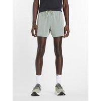 New Balance Mens Running Rc Textured 5Inch Shorts - Green