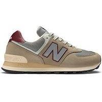 New Balance Unisex 574 Sneaker, Arid Stone, 7 UK