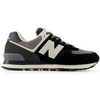 New Balance Men'S 574 Trainers - Black/Grey