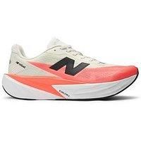 New Balance Mens Running Fuelcell Rebel V5 Trainers - White/Red