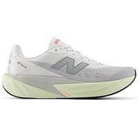 New Balance Mens Running Fuelcell Rebel V5 Trainers - White/Grey