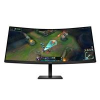 HP OMEN 34 inch WQHD 180Hz Curved Gaming Monitor - 34c G2 | Integrated Dual 3W Speakers | Console Compatible | Adjustable stand | Joypad OSD Button | Integrated Cable Management