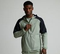 Columbia Tech Nylon Hoodie - Green - Size M