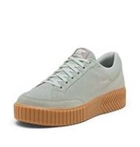 Sorel Women/'s Ona Ave Low Sneaker, Cool Green/Gum 2, 3 UK