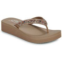 Skechers VINYASA - BUTTERFLY KISS Womens Sandals Mocca