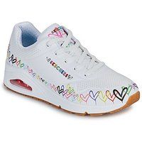Skechers Street Uno-177917 Women/'s Sneaker, White, 6