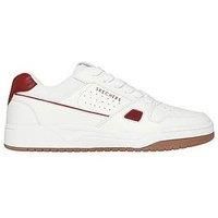 Skechers Koopa Leather Trainers- White