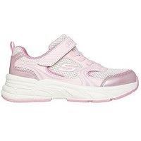Skechers Gore And Strap Mesh Sneaker W/ Overlays W/ Bottom Plate