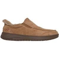 Skechers Men/'s Murette Scofield Slipper, Tan Microfiber, 7 UK