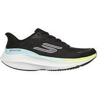 Skechers Womens AERO Pulse Running Trainers Black/Yellow 4 UK