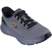 Skechers Slip-ins Edgeride Vegan Mens Fashion Trainers in Charcoal