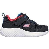 Skechers Kids Bounder Baby Black/Red 8 UK Child