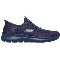 Skechers Summits High Range Slip-Ins Mens Dark Navy Casual Smart Trainers