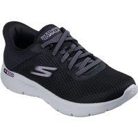Skechers Go Walk Flex Textile Women's Black Trainers