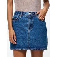 French Connection Cotton Stretch Denim Mini Skirt