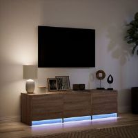 Metro Vidaxl TV stand 97 x 34 x 40cm made of wood Brown Oak 97cm