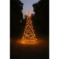 The Seasonal Aisle Xmas Haus Pre Lit Twinkling Christmas Tree with Copper Gold LEDs 3.5M 120cm H x 6.29cm L x 4cm D