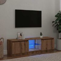 Ebern Designs Ayhm TV Stand for TVs up to 55" Sonoma Oak 140cm