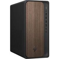 HP OmniDesk M03-0001na AI Desktop PC - IntelCore£ Ultra 5, 1 TB SSD, Dark Wood, Black,Brown
