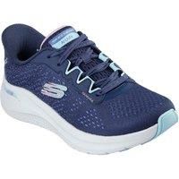 Skechers Arch Fit 2.0 Fresh Pace Textile Women's Navy/Multi Trainers