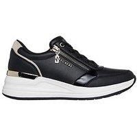 Skechers BILLION 2 womens Shoes, BLACK, 5 UK