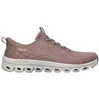 Skechers Glide-Step Elevate Amaze Textile Women's Brown Trainers