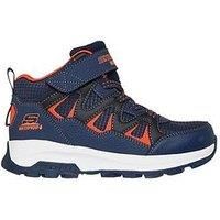 Skechers Kids Storm Blazer Drizzle Squad 406377L/NVOR Waterproof Trainers (Navy Blue, UK Footwear Size System, Little Kid, Numeric, Medium, 13)
