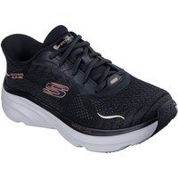 Skechers D'Lux Vapor Clear Horizon Textile Women's Black Trainers
