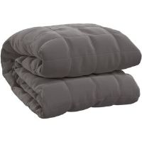 White Noise Lawnmont Weighted Throw Blanket Grey W140 x L200cm