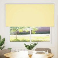 17 Stories Roller Blind Blackout Fabric Polyester Yellow 155cmW x 175cmL