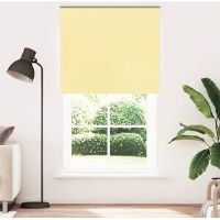 17 Stories Roller Blind Blackout Fabric Polyester Yellow 130cmW x 210cmL