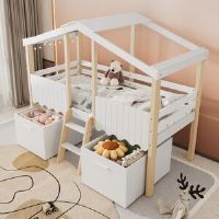Harriet Bee 3ft Single Bed With Two Storage Boxes White 158cm H X 98cm W X 196cm L