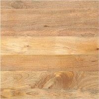 Table Top 80x80x3.8 cm Square Solid Wood Mango
