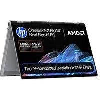 Hp Omnibook X Flip Copilot+Pc - Amd Ryzen Ai 7 - 16Gb Ram - 1Tb - 16 In - Silver - Laptop Only