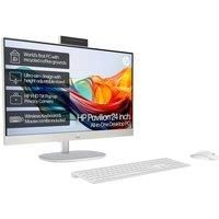 HP Pavilion 24-cr0059na 23.8" All-in-One PC - IntelCore£ i3, 256 GB SSD, White, White