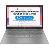 HP 14a-ne1500sa 14" Chromebook - IntelCeleron, 64 GB eMMC, Grey, Silver/Grey