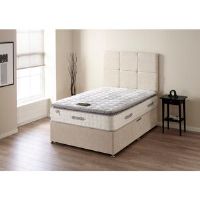 Ebern Designs 6000 Gold 33cm Pocket Sprung Memory Foam Pillow Top Mattress Cooling Technology Double (4'6)