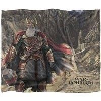 Lord of The Rings War of The Rohirrim Helm Hammerhand Blanket 152 X 127 cm