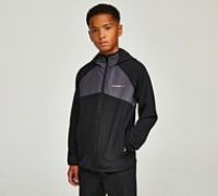 Closure London Junior Ripstop Panelled Tech Jacket - Black - Size XL/B
