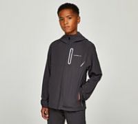 Closure London Junior Zip Pocket Hooded Jacket - Black - Size L/B