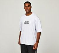 ILLVZN Logo T-Shirt - White - Size XS