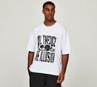 ILLVZN Roll The Dice T-Shirt - White - Size M
