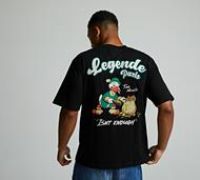 Lgende Paris Too Much T-Shirt - Black - Size XS