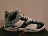 Air Jordan 6 Retro GS UK 6 EUR 40 White Dutch Blue Citron Tint DM9045 100