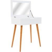 Dressing Table with Mirror MDF 60x40x75 cm