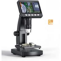 4.3inch 1000x Digital Microscope for Electronics Repair 1080P Video Coin Microscopio with 8LEDs
