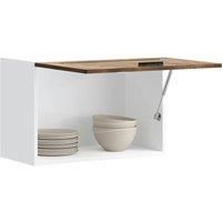 Kitchen Wall Cabinet Porto Smoked Oak Engineered Wood