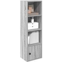 Bookcase Grey Sonoma 31x24x102 cm Engineered Wood