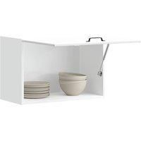 Kitchen Wall Cabinet Lucca High Gloss White Engineered Wood